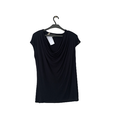 Dorothy Perkins Black Scoop Neck Top