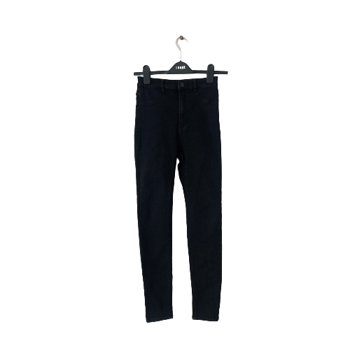 Pull & Bear Black High-waisted Skinny Jeans