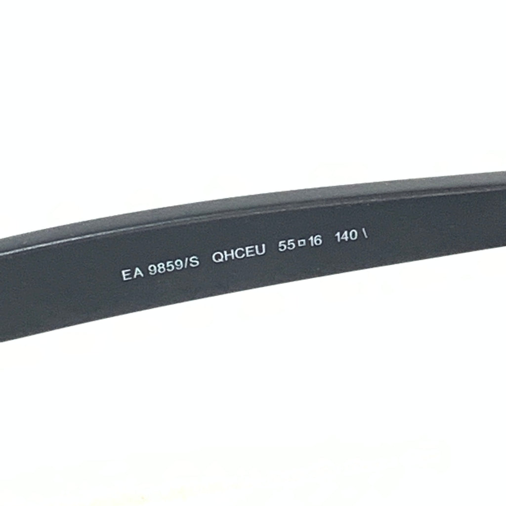 Emporio Armani EA9859/S Black Unisex Sunglasses | Like New |