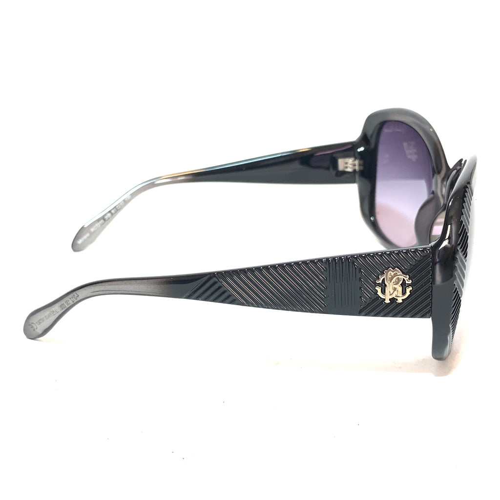 Roberto Cavalli RC728S Black Oversized Sunglasses | Like New |