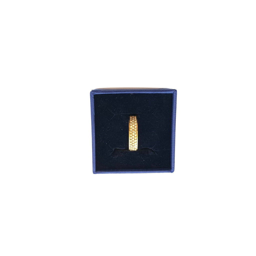 Swarovski Yellow Gold 5139700 Crystal Ring | Like New |