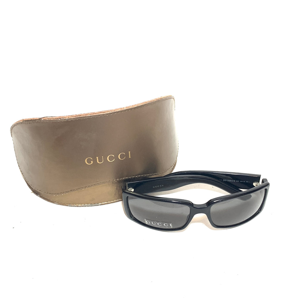 Gucci GG2564/S Black Unisex Sunglasses | Like New |