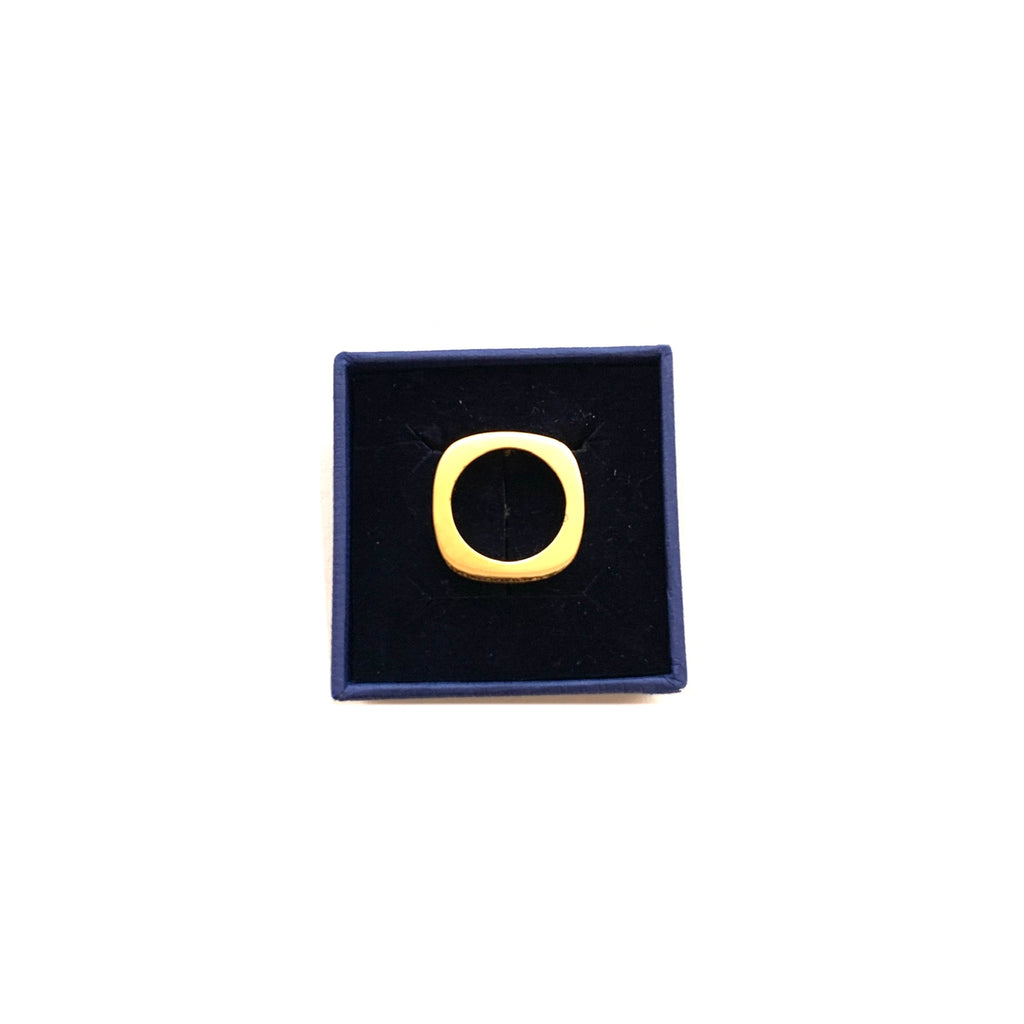 Swarovski Yellow Gold 5139700 Crystal Ring | Like New |