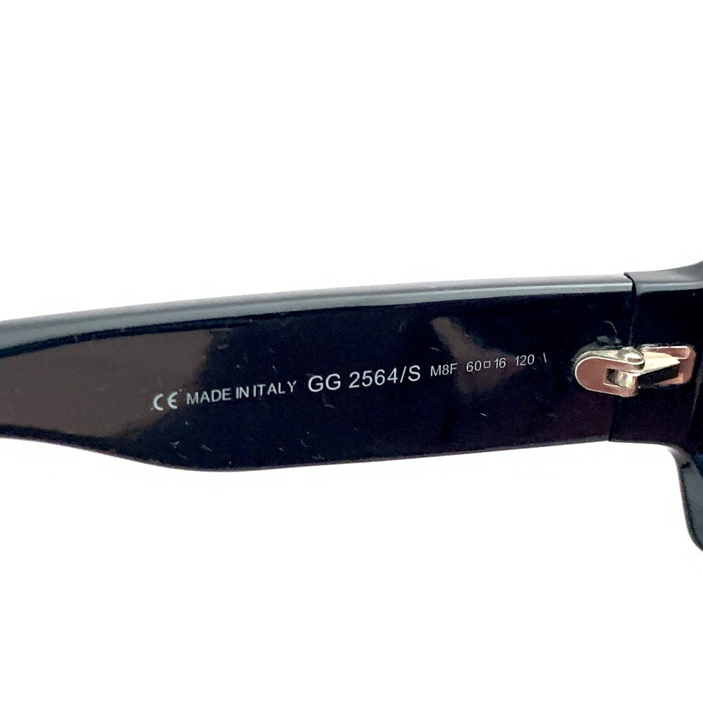 Gucci GG2564/S Black Unisex Sunglasses | Like New |