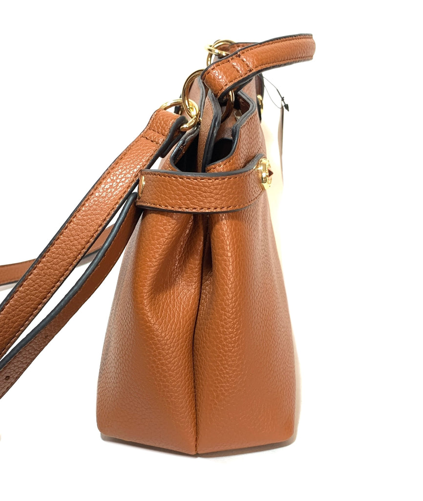 Nanette Lepore Tan Vegan Leather 'Arti' Cross Body Bag | Brand New |