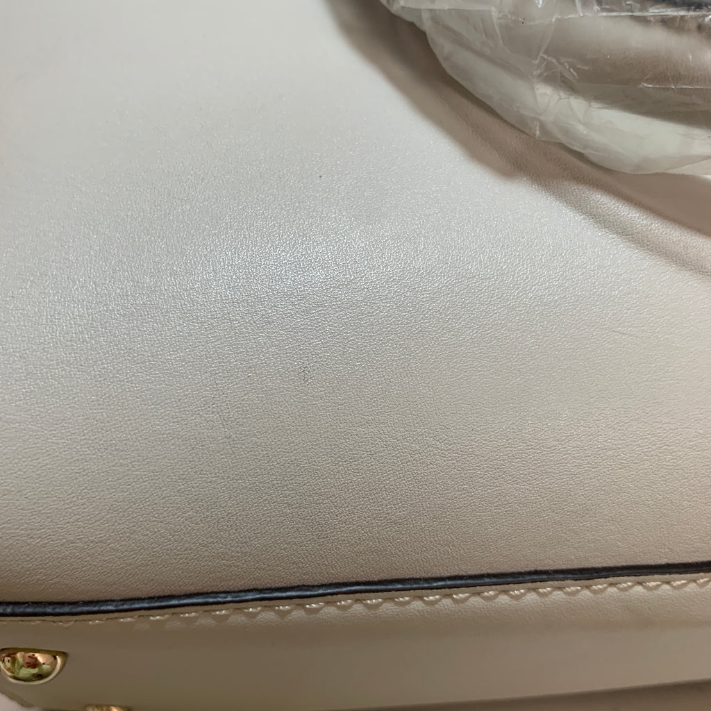 Guess Off-White 'Korry' Dome Satchel | Brand New |