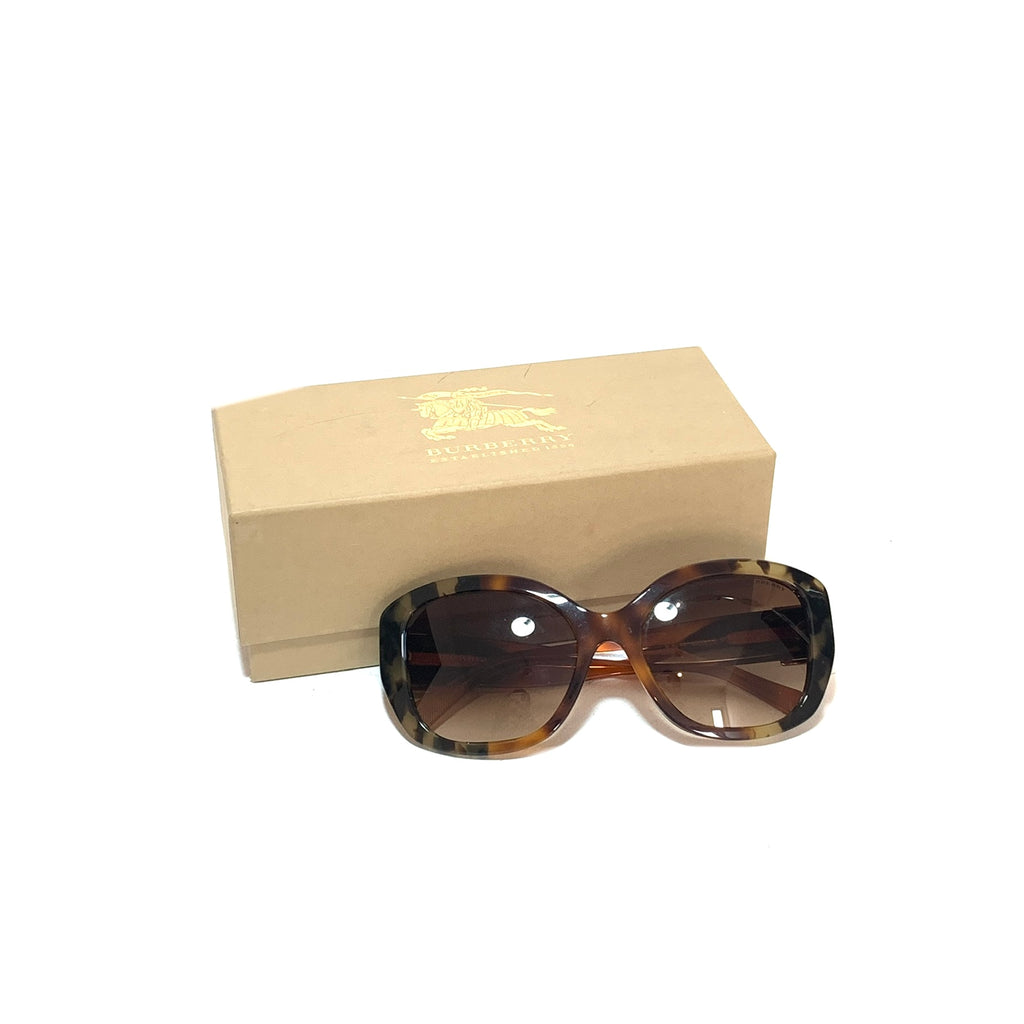 Burberry B4248 Brown Buckle Collection Sunglasses | Gently Used |