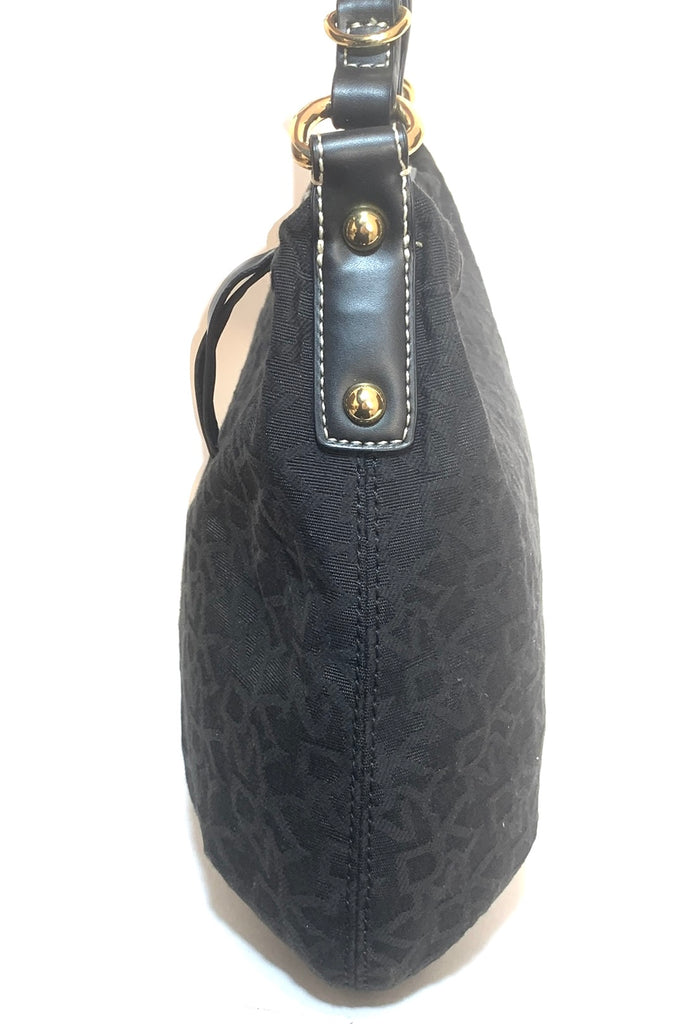 DKNY Black Monogram Cross Body Bag | Brand New |
