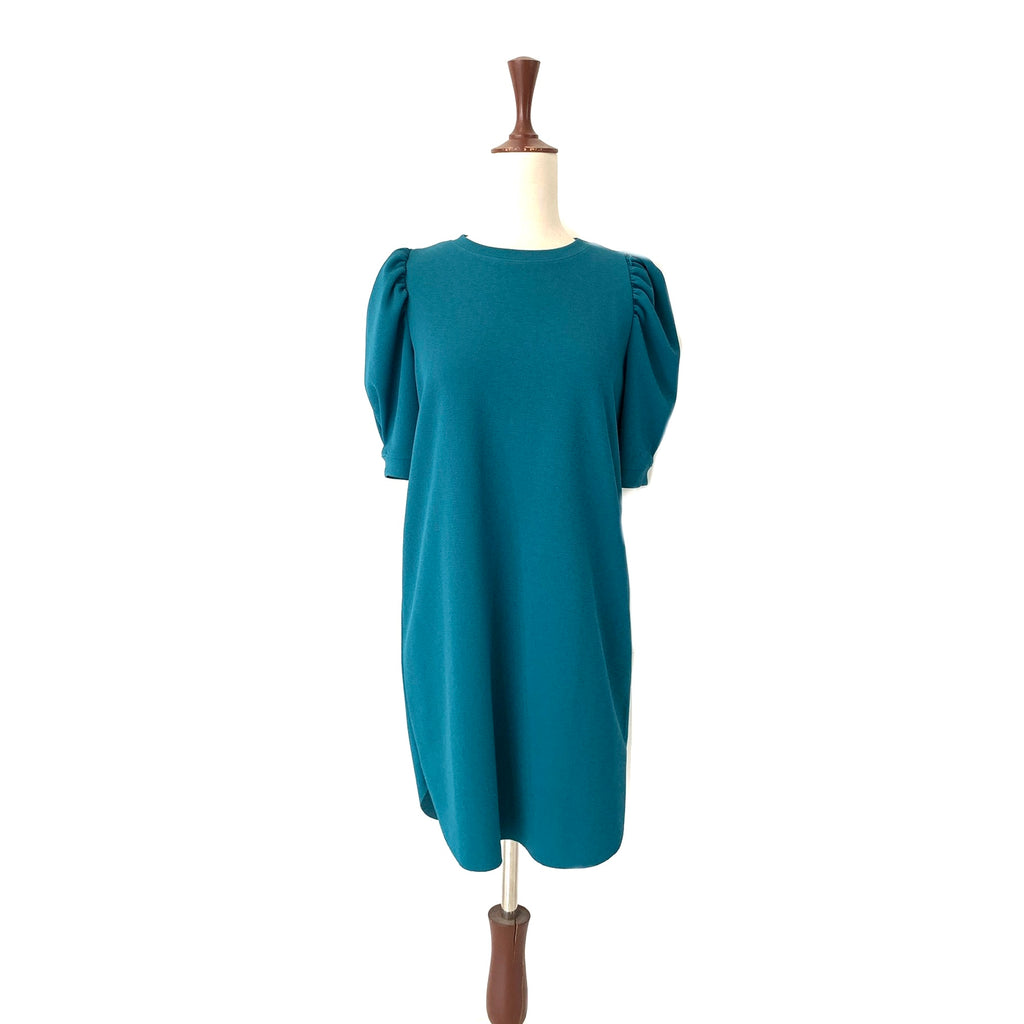 ZARA Teal Knee Length Dress | Brand New |
