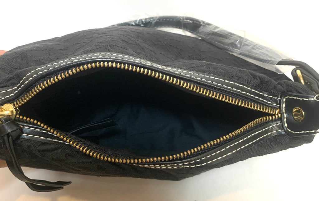 DKNY Black Monogram Cross Body Bag | Brand New |