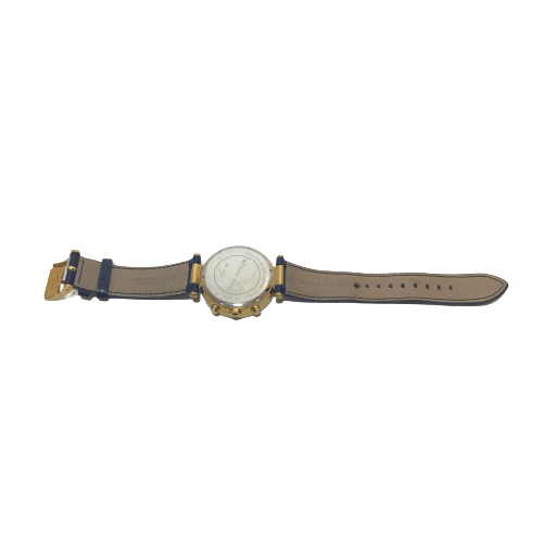 Michael Kors MK2280 'Parker' Blue Leather Strap Watch | Pre Loved |
