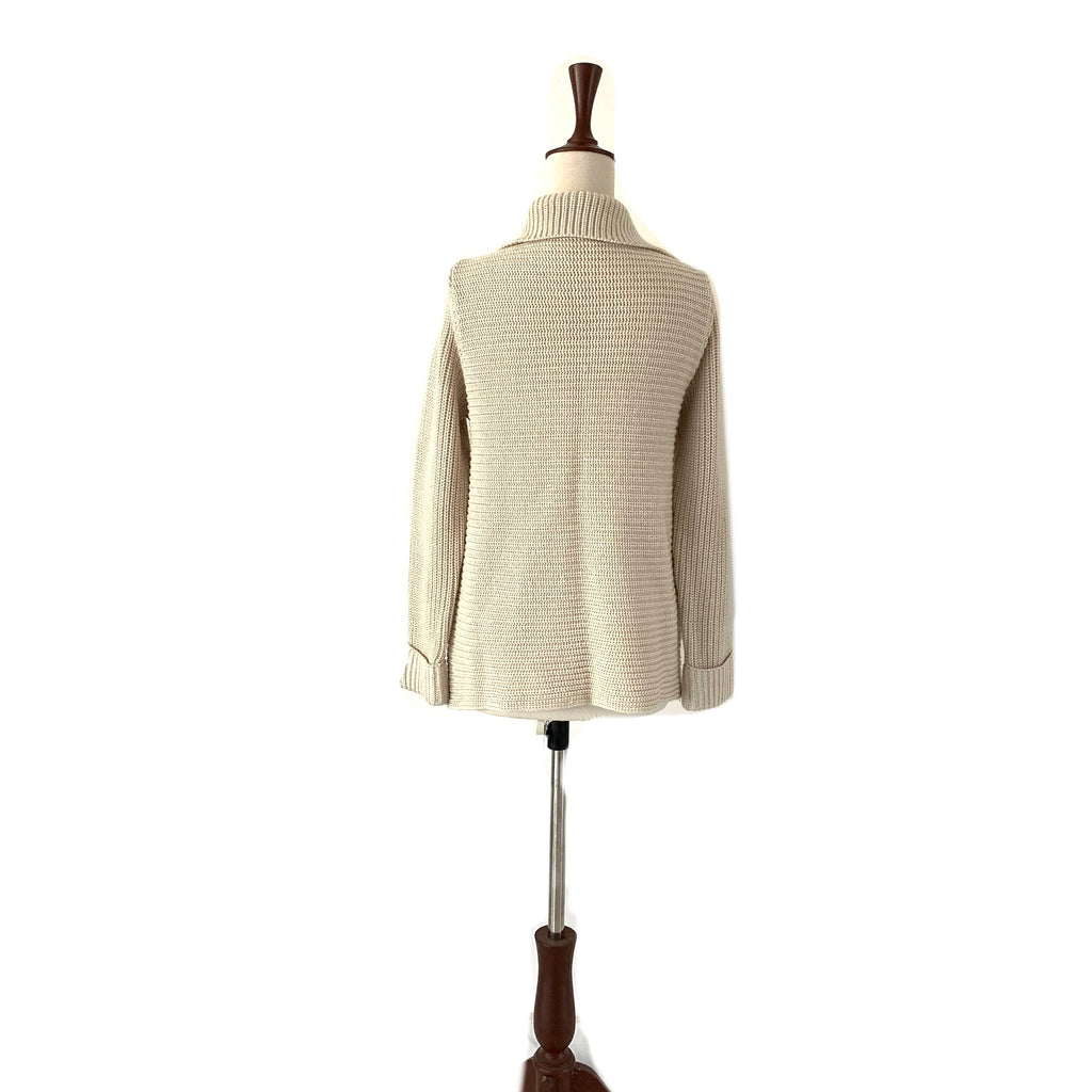 Queenspark Cream Knit Cardigan | Like New |