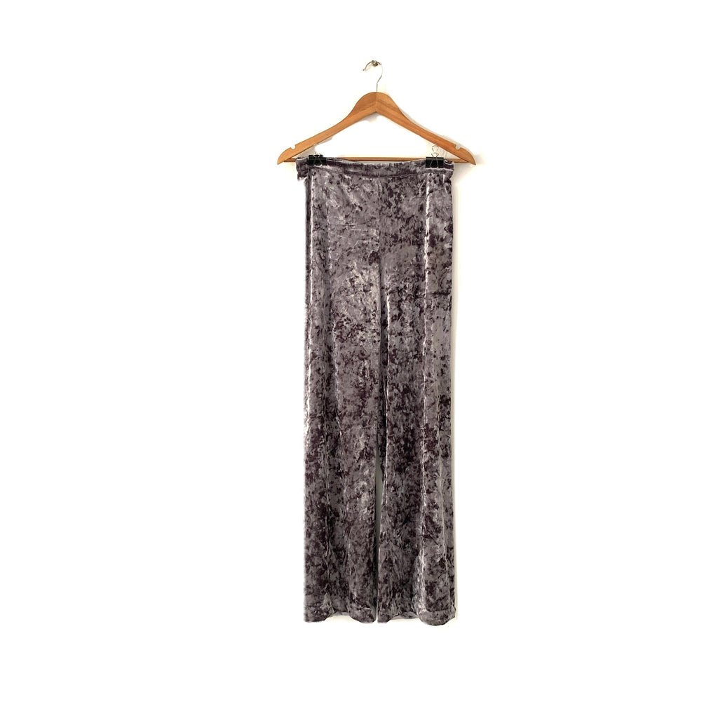 ZARA Grey Velvet Pants | Gently Used |