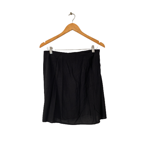 New Look Black Wrap Skirt | Gently Used |
