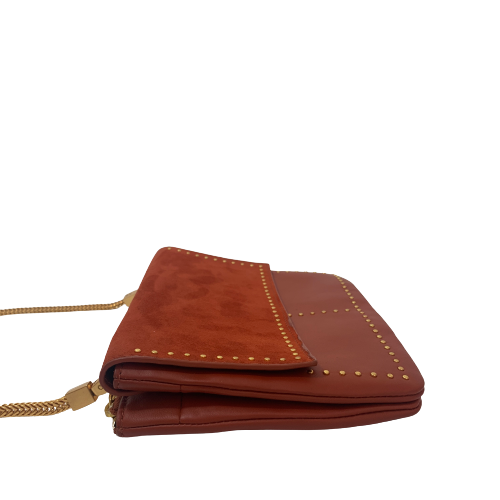 Charles & Keith Rust Convertible Clutch | Gently Used |