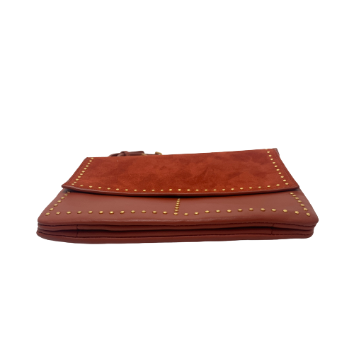 Charles & Keith Rust Convertible Clutch | Gently Used |