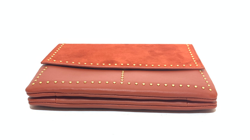 Charles & Keith Orange Studded Cross Body Bag | Brand New |