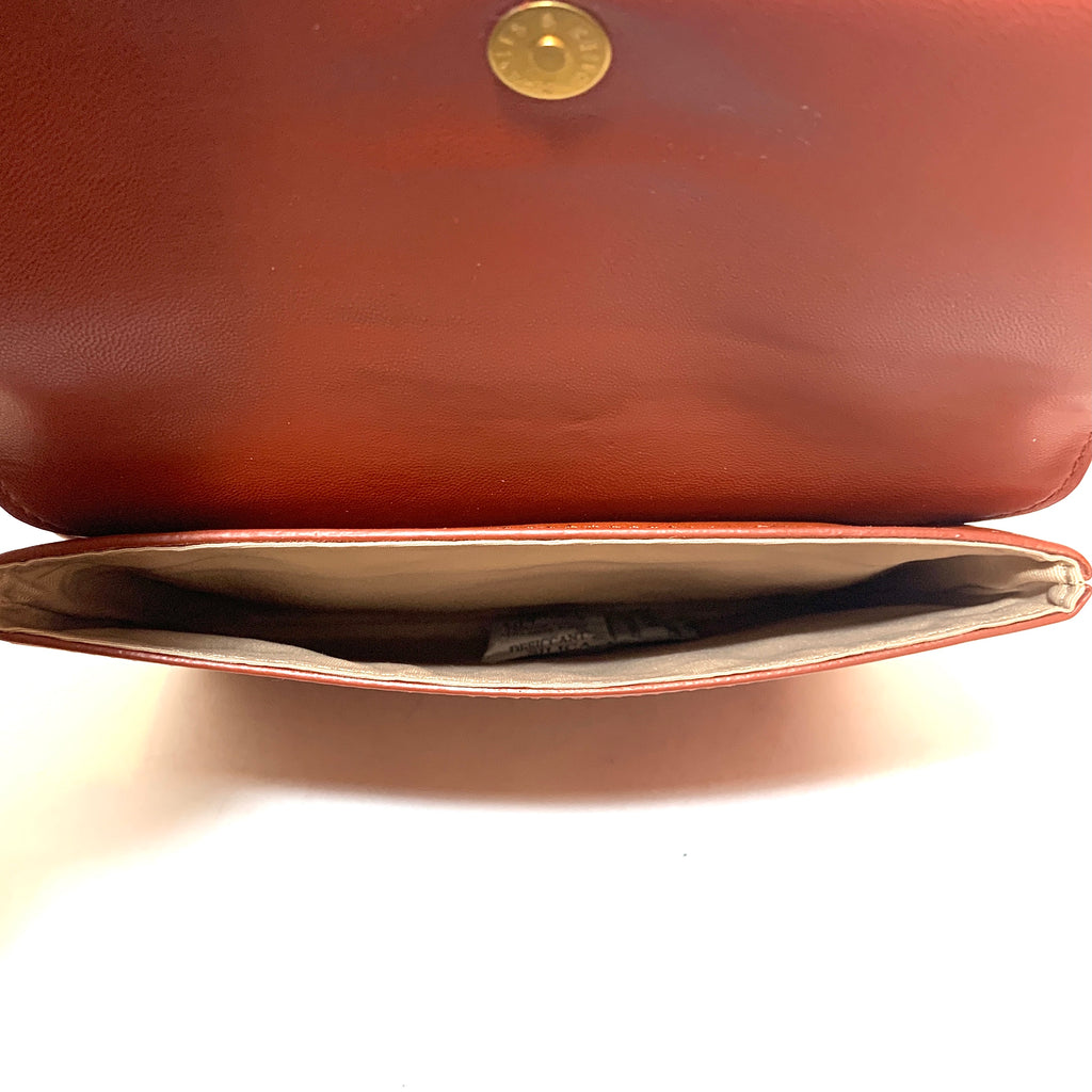 Charles & Keith Orange Studded Cross Body Bag | Brand New |