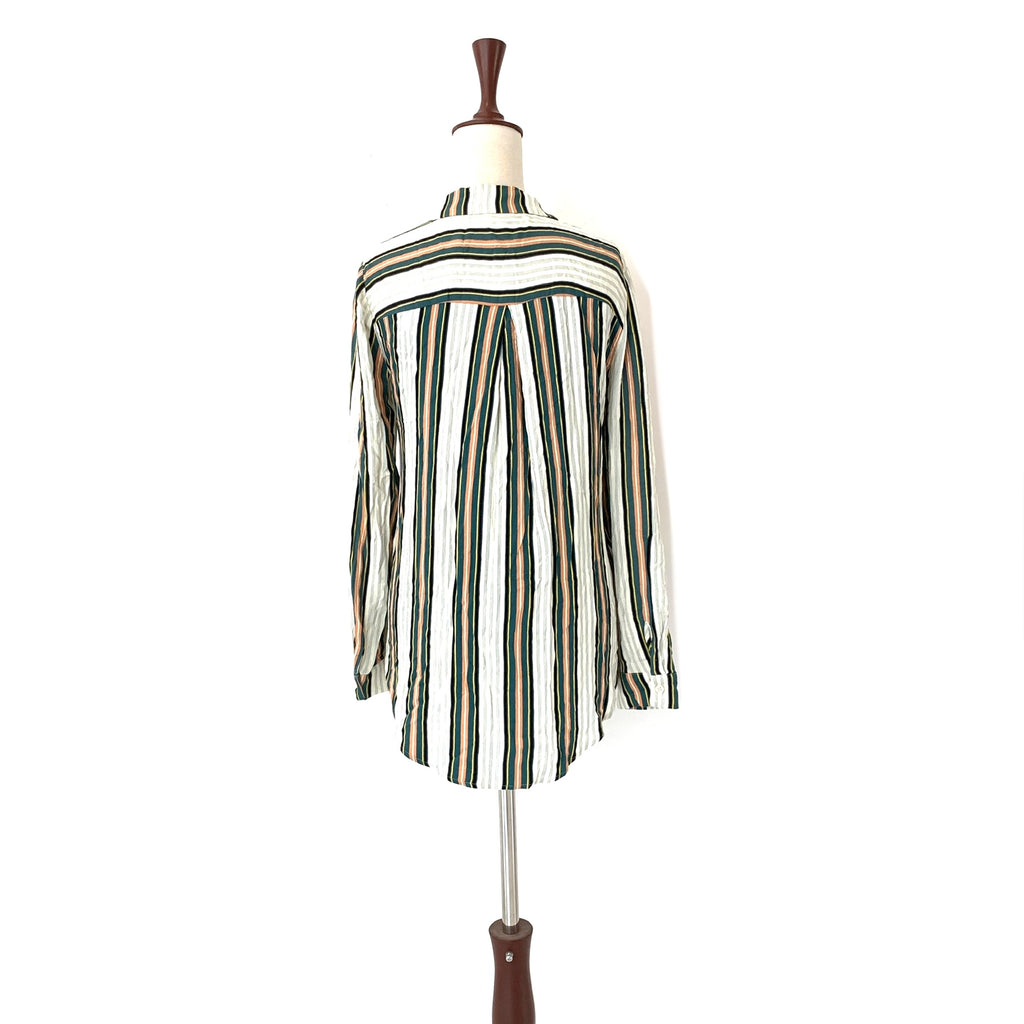 BCBGeneration Striped Cross-Over Top | Brand New |