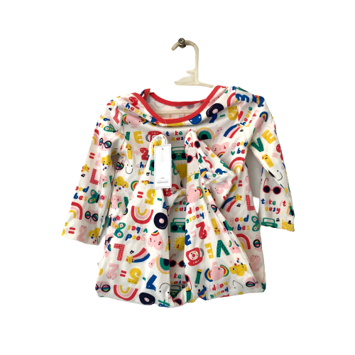 Mothercare Colourful Printed Romper | Brand New |