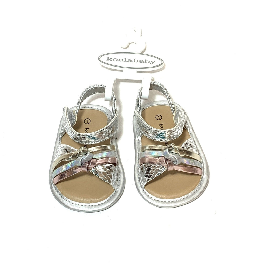 Koala Baby Silver Baby Sandals | Brand New |