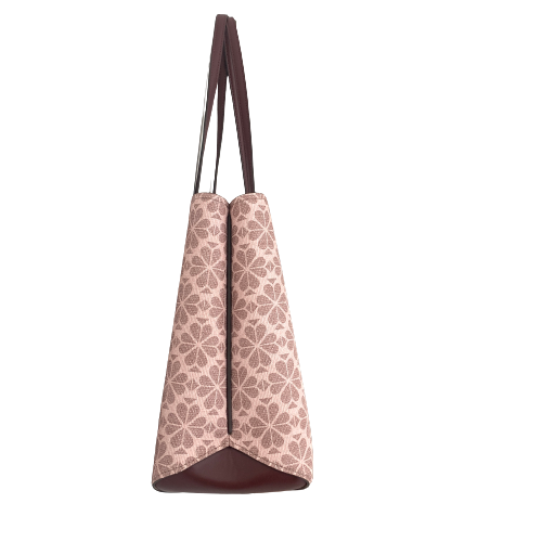 Kate Spade Pink Floral Coated Canvas Tote | Like New |