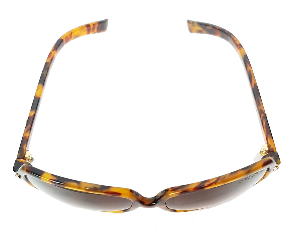 Jimmy Choo Eddie/S Tortoise Rectangular Sunglasses | Gently Used |