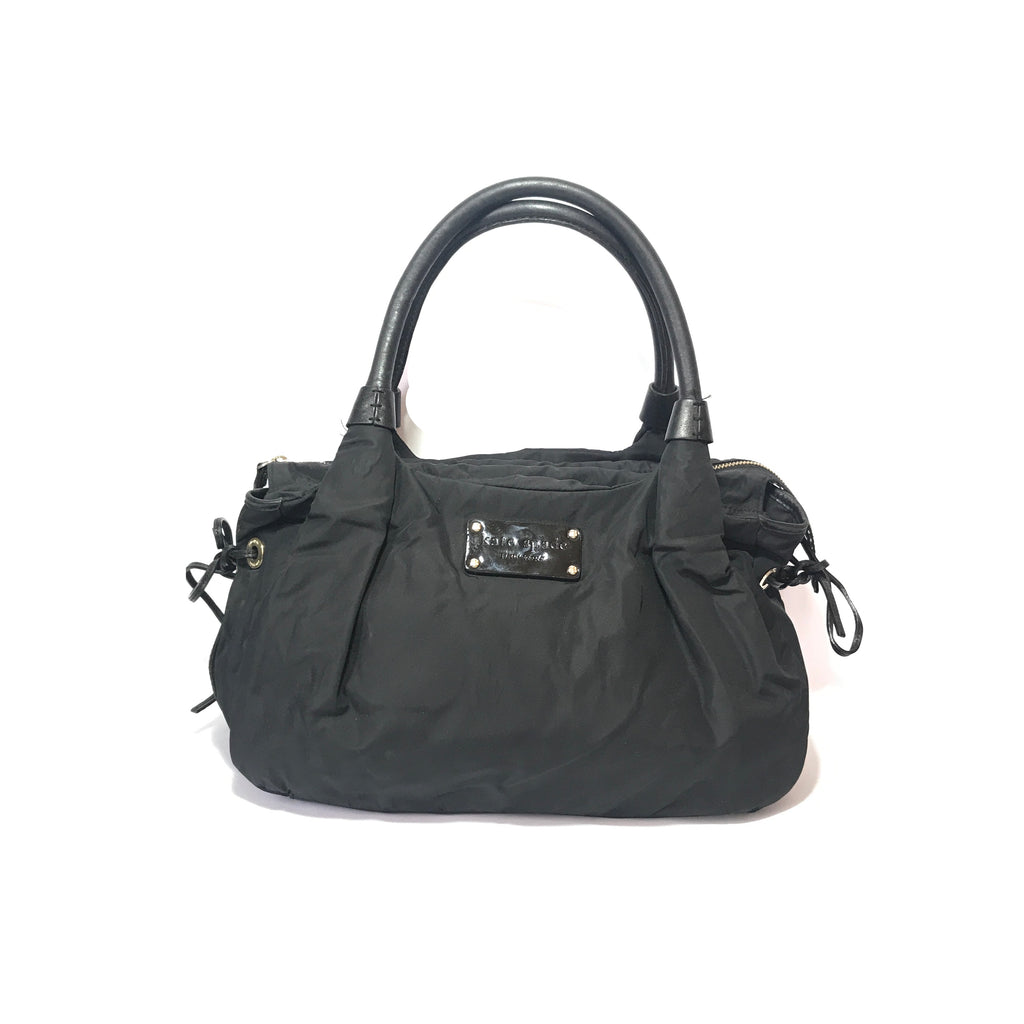 Kate Spade Black Nylon Shoulder Bag  | Pre Loved |