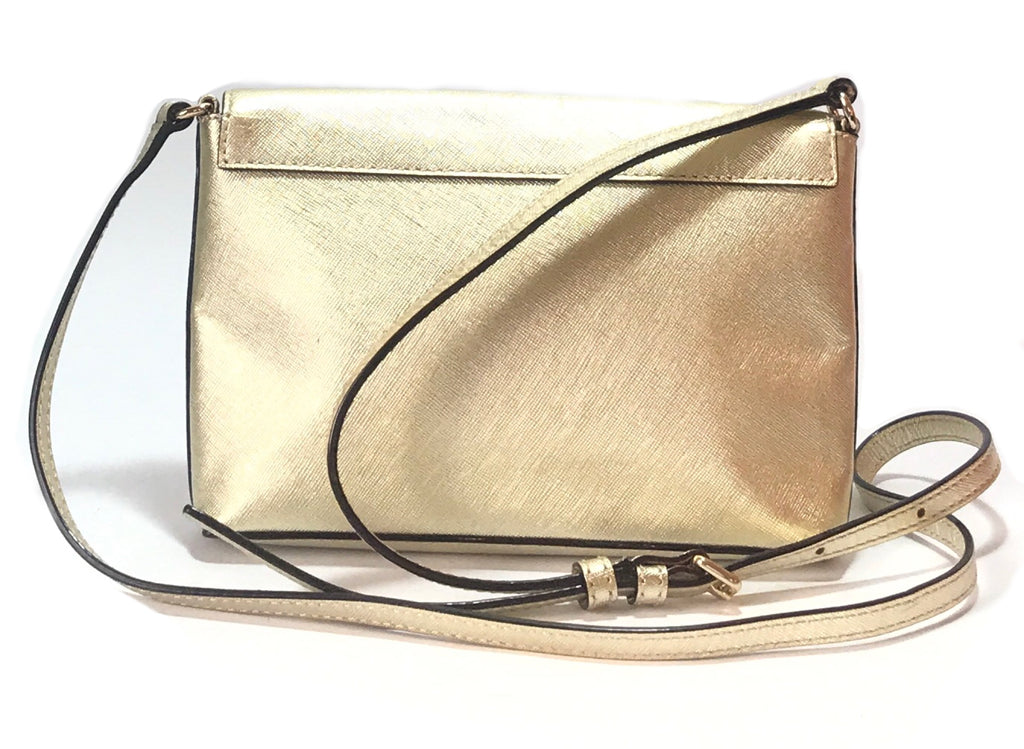 Kate Spade Cedar Street Monday Envelope Gold Cross Body Bag | Gently Used |