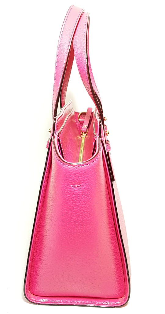 Kate Spade Fuchsia Leather Satchel | Like New |
