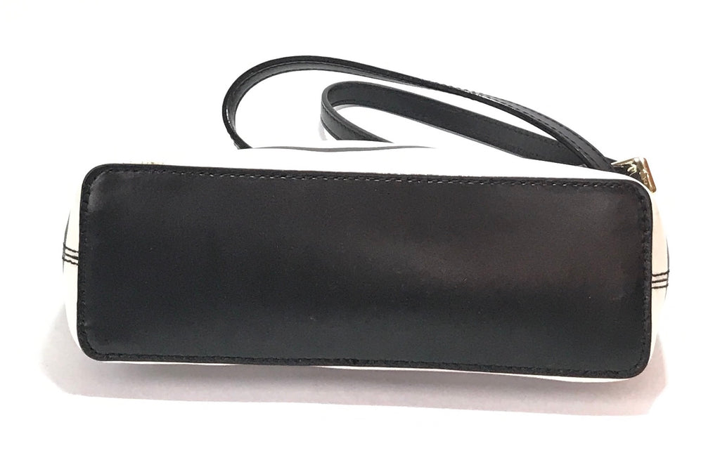 Kate Spade Grove Street Black, Pink & White Striped Cross Body Bag | Brand New |