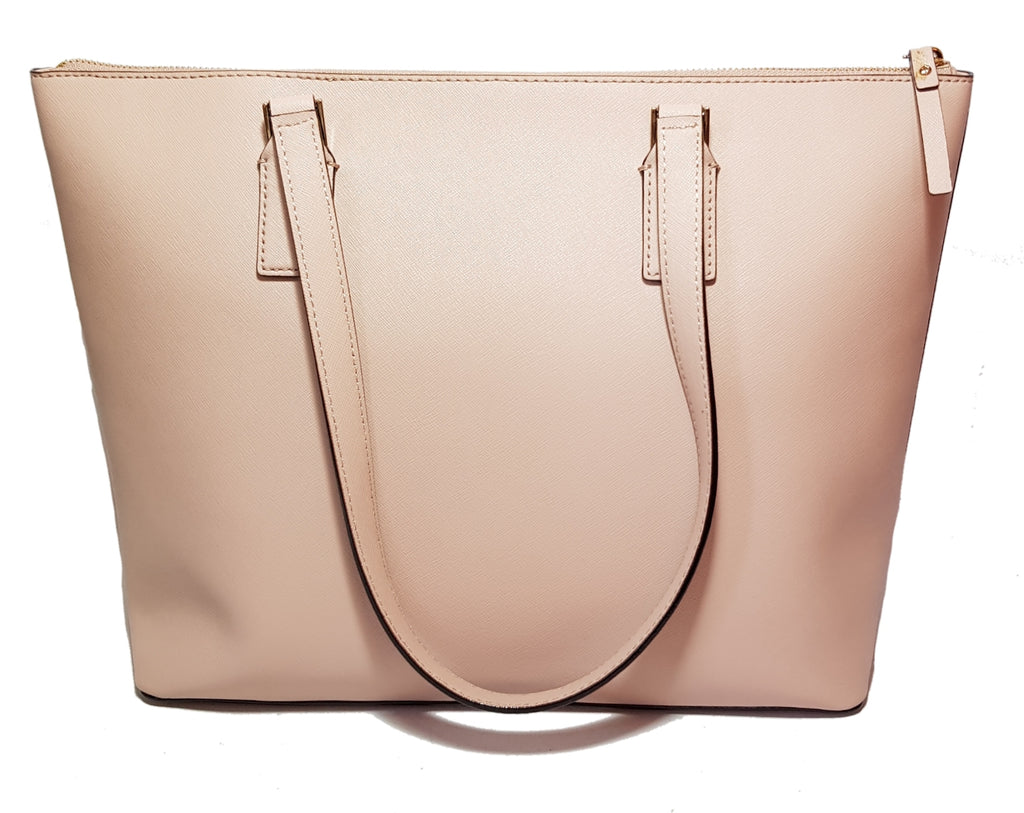 Kate Spade Light Pink Leather Tote Like New Secret Stash