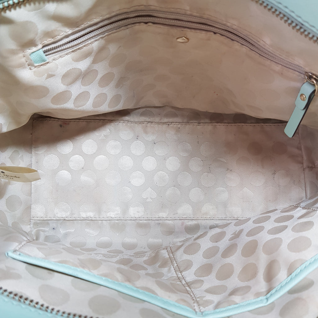 Kate Spade Mint Green Shoulder Bag | Pre Loved |