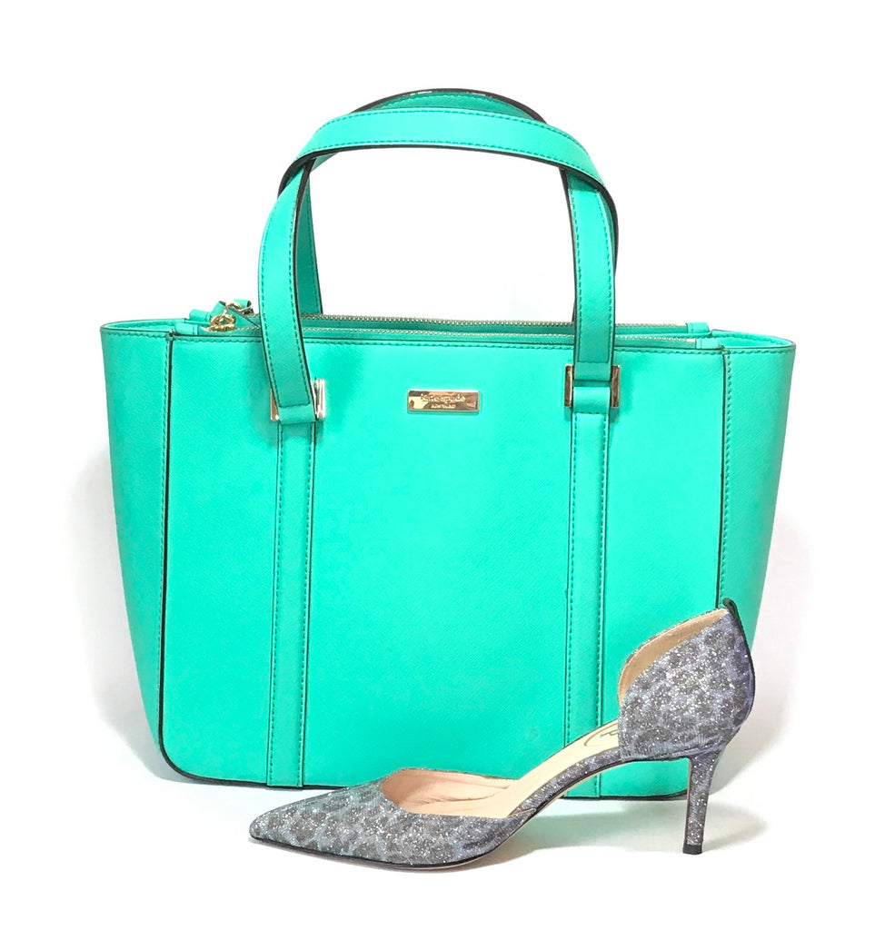 Kate spade teal new arrivals handbag