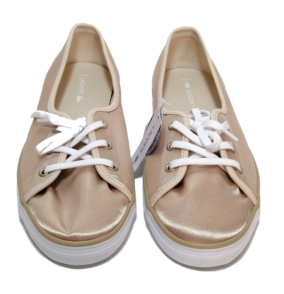 Gold sale lacoste shoes
