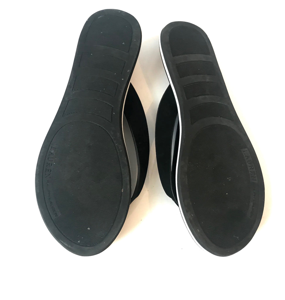 Ralph Lauren Black Flip Flops | Gently Used |