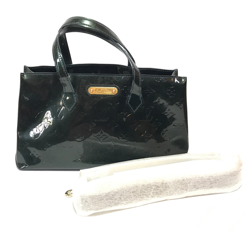 Louis Vuitton Monogram Vernis Wilshire PM Bag | Pre Loved |