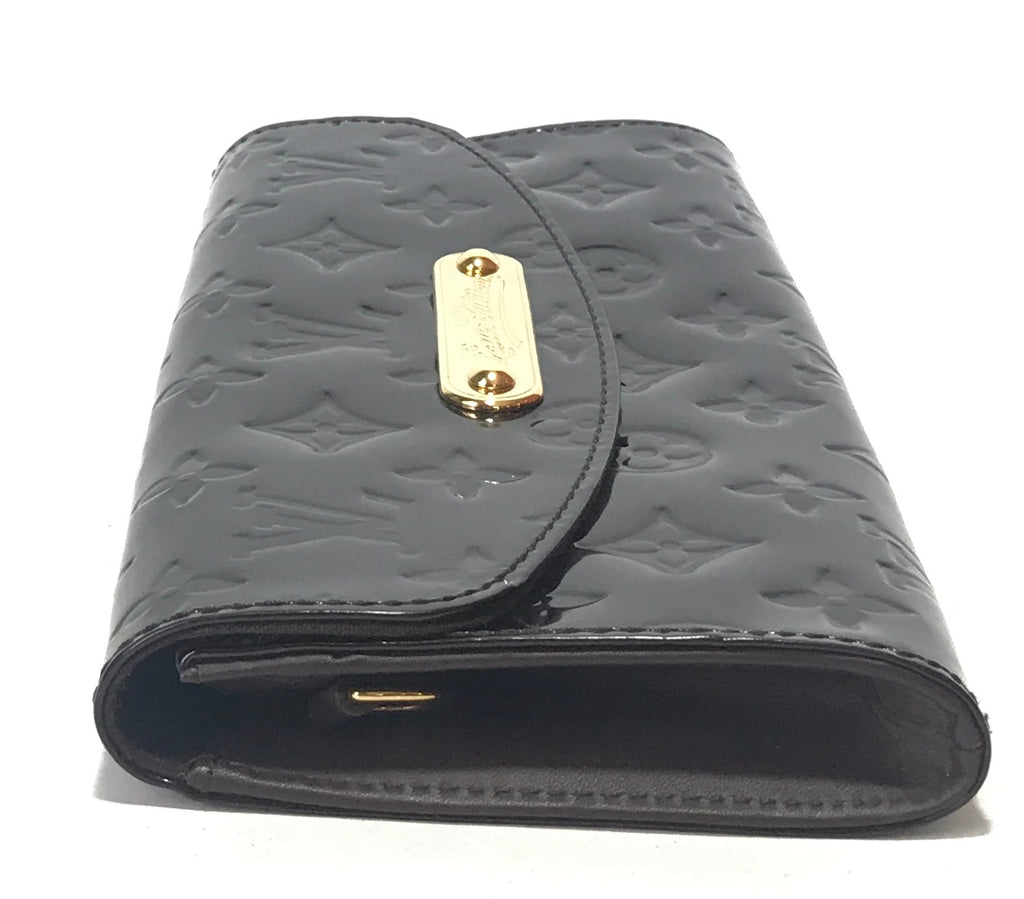 Louis Vuitton Oxblood Monogram Vernis 'Sunset Boulevard' Clutch | Gently Used |