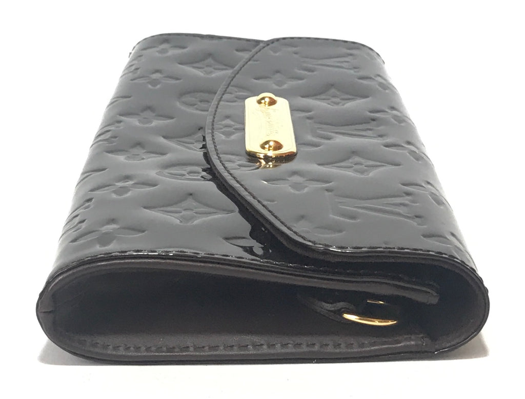 Louis Vuitton Oxblood Monogram Vernis 'Sunset Boulevard' Clutch | Gently Used |