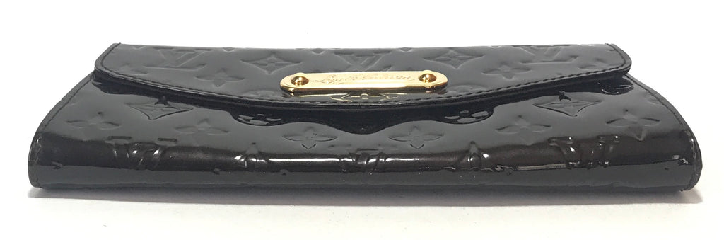 Louis Vuitton Oxblood Monogram Vernis 'Sunset Boulevard' Clutch | Gently Used |