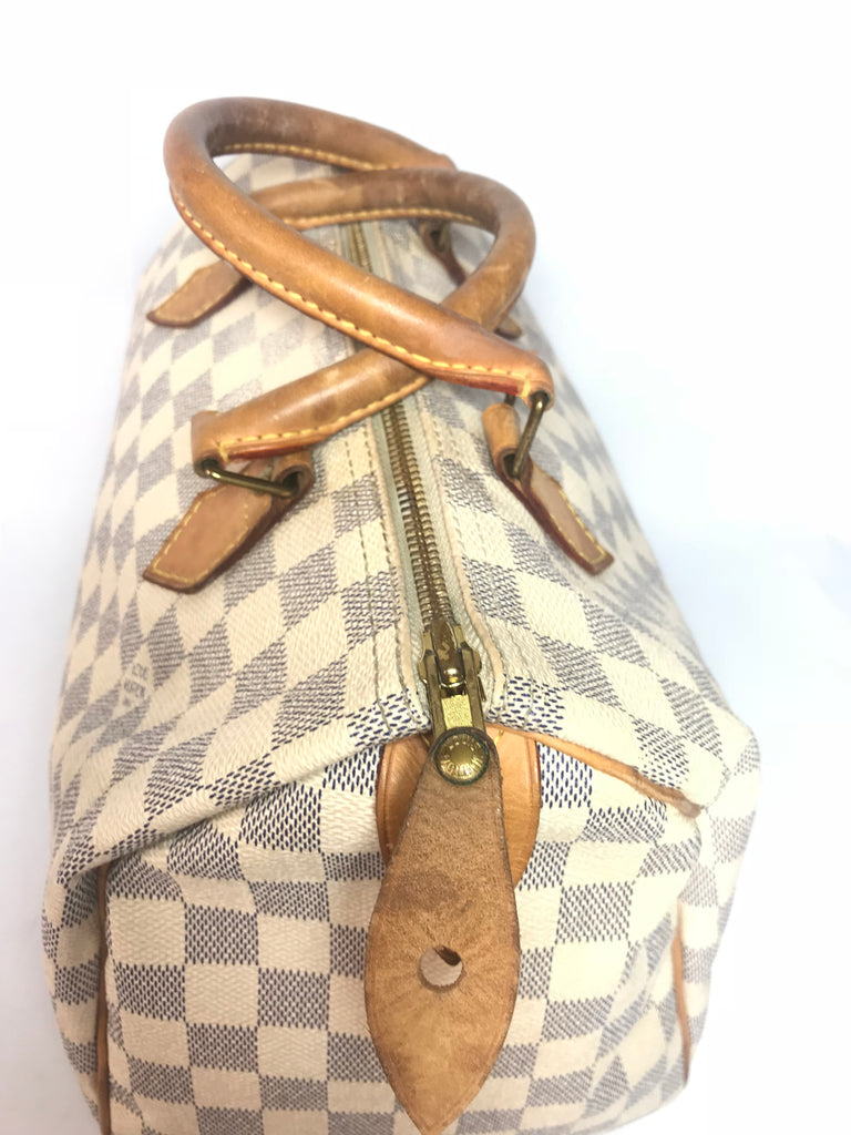 Louis Vuitton 'Speedy 30 Damier Azur' Bag | Pre Loved |