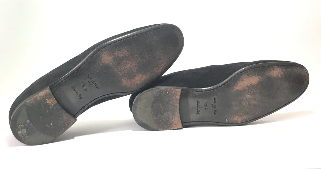 Louis Vuitton Men's Suede Slipper Loafer | Pre Loved |