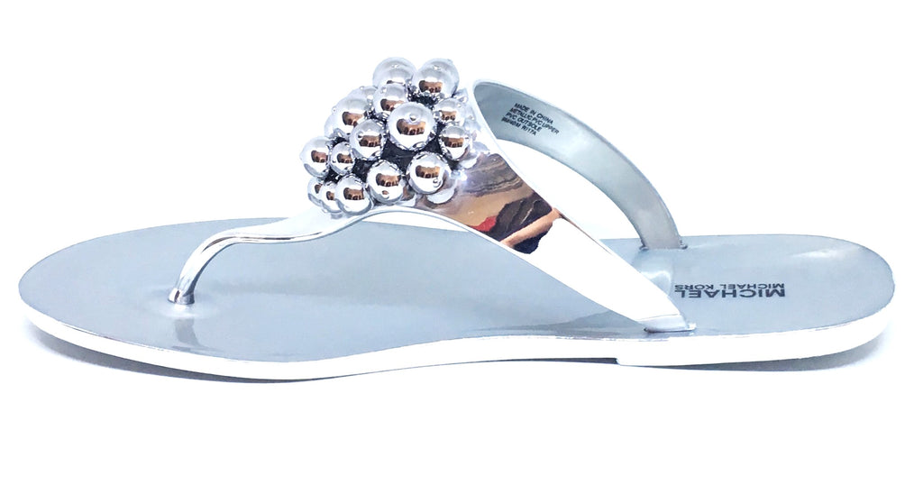 MICHAEL Michael Kors KIRBY Jelly Thong Sandals | Brand New |