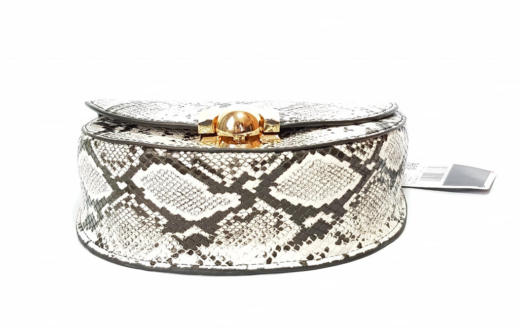 Mango Grey & White Snakeskin Printed Cross Body Bag | Brand New |