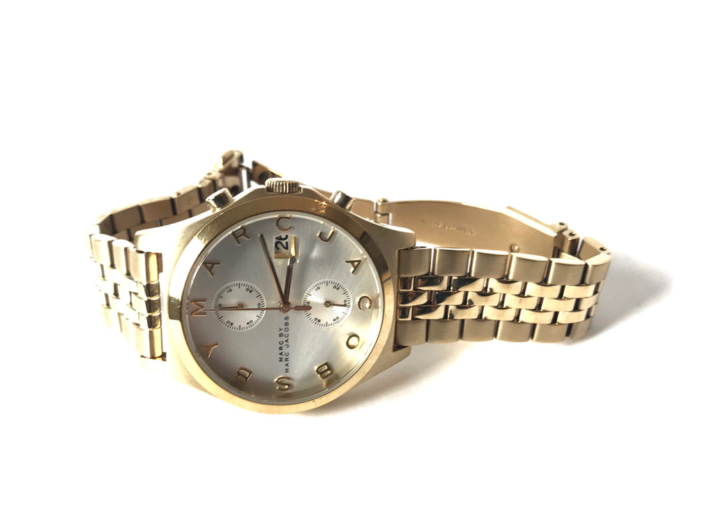 MARC by Marc Jacobs Gold Stainless Steel Watch | Gently Used |