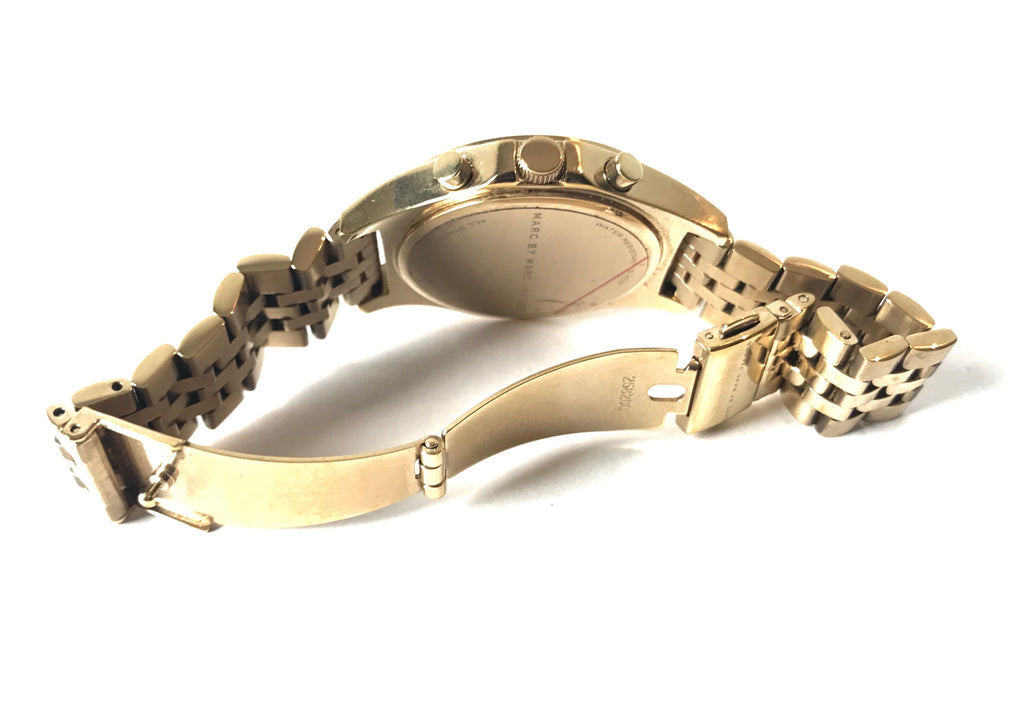 MARC by Marc Jacobs Gold Stainless Steel Watch | Gently Used |