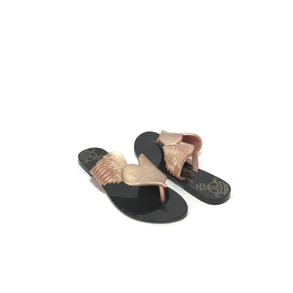 Melissa x Vivianne Westwood Heart Sandals | Like New |