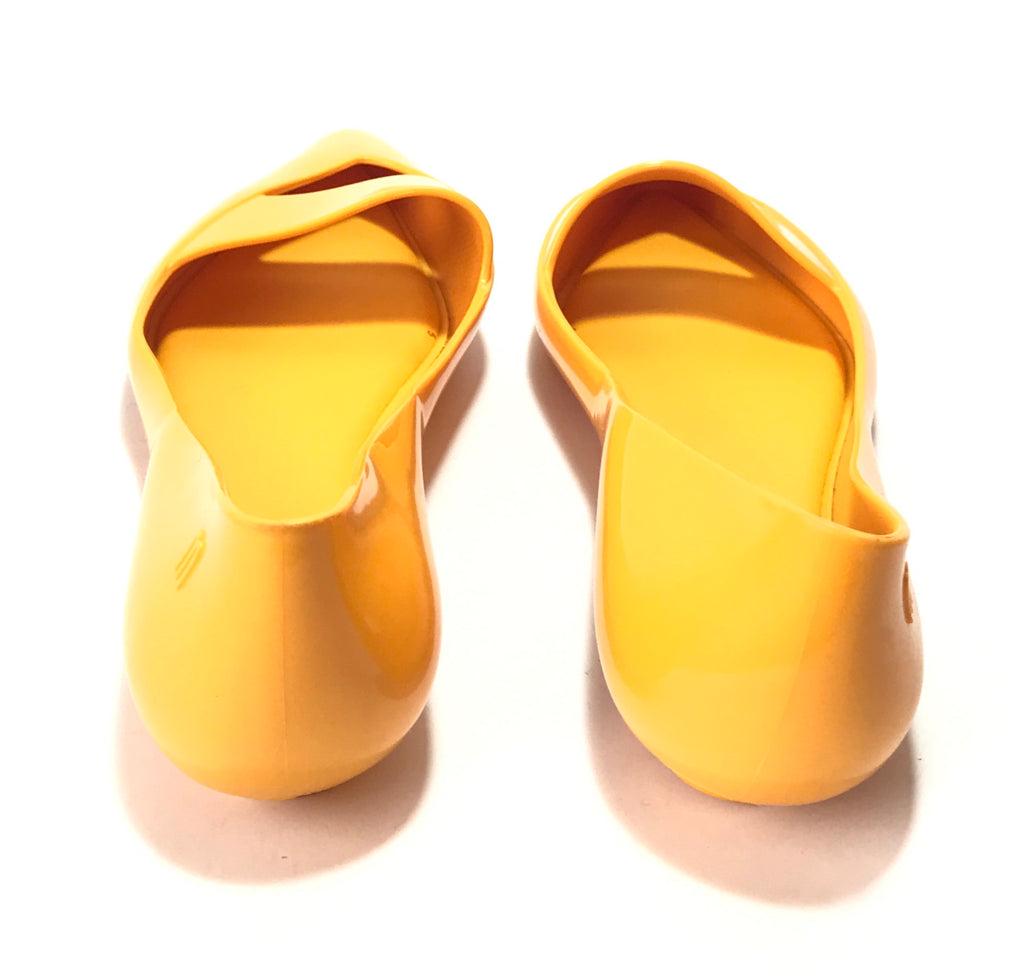 Melissa Maisie Yellow Pointed Pumps | Like New |
