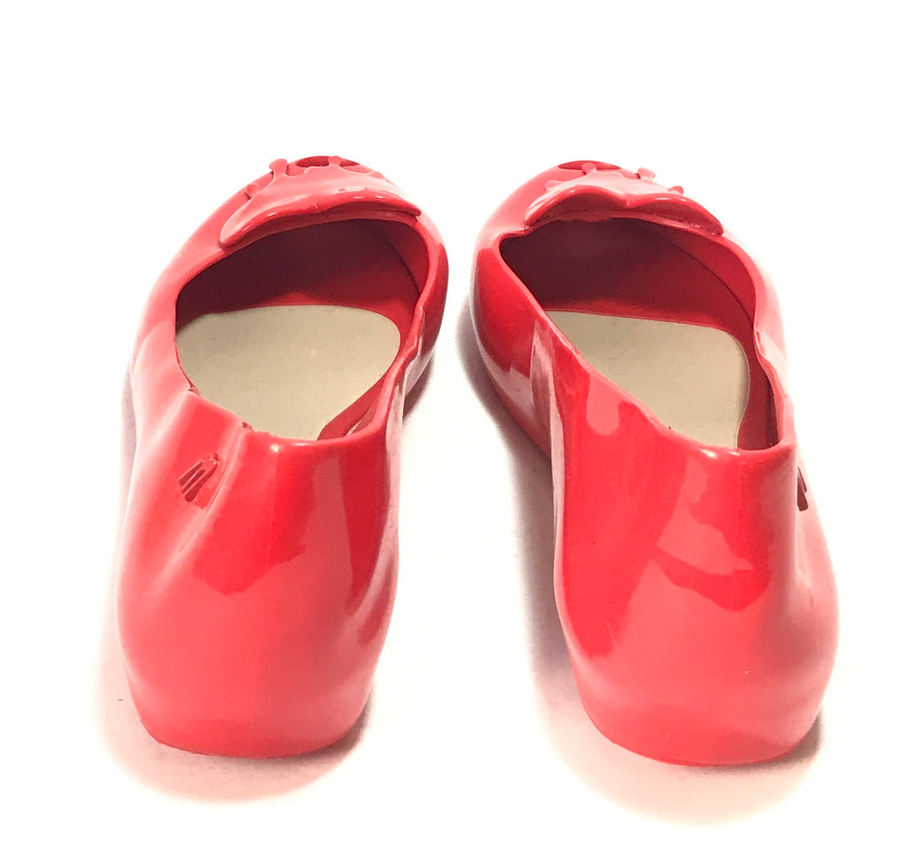 Melissa x Sebastian Errazuriz Heart Ballet Flats | Like New |