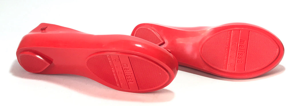 Melissa x Sebastian Errazuriz Heart Ballet Flats | Like New |